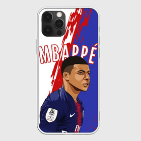 Чехол для iPhone 12 Pro с принтом КИЛИАН МБАППЕ / KYLIAN MBAPPE в Кировске, силикон | область печати: задняя сторона чехла, без боковых панелей | football | kylian mbapp lottin | sport | килиан мбаппе | пари сен жермен | сборная франции. | спорт | футбол