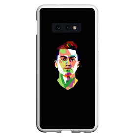 Чехол для Samsung S10E с принтом Paulo Dybala Pop Art в Кировске, Силикон | Область печати: задняя сторона чехла, без боковых панелей | art | champion | dybala | football | form | institute | juventus | palermo | paulo | player | pop | soccer | uniform | дибала | институто | легенда | палермо | пауло | форма | футбол | футбола | футболист | чемпион | ювентус