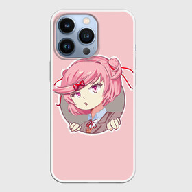 Чехол для iPhone 13 Pro с принтом Нацуки в Кировске,  |  | anime | game | games | monika | natsuki | sayori | yuri | аниме | визуальный роман | доки доки | игра | игры | литературный клуб | моника | нацуки | саёри | юри