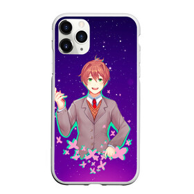 Чехол для iPhone 11 Pro матовый с принтом Protagonist в Кировске, Силикон |  | anime | game | games | monika | natsuki | sayori | yuri | аниме | визуальный роман | доки доки | игра | игры | литературный клуб | моника | нацуки | саёри | юри