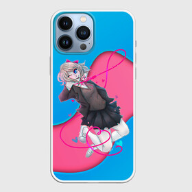 Чехол для iPhone 13 Pro Max с принтом Саёри в Кировске,  |  | anime | game | games | monika | natsuki | sayori | yuri | аниме | визуальный роман | доки доки | игра | игры | литературный клуб | моника | нацуки | саёри | юри