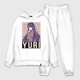 Мужской костюм хлопок OVERSIZE с принтом Yuri в Кировске,  |  | anime | game | games | monika | natsuki | sayori | yuri | аниме | визуальный роман | доки доки | игра | игры | литературный клуб | моника | нацуки | саёри | юри