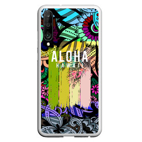 Чехол для Honor P30 с принтом АЛОХА ГАВАЙИ | ALOHA HAWAII в Кировске, Силикон | Область печати: задняя сторона чехла, без боковых панелей | Тематика изображения на принте: aloha | hawaii | гаваи | гаваии | гавайи | доски | лето | море | паттерн | серфинг | текстура | цветы