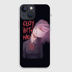 Чехол для iPhone 13 mini с принтом Natsuki в Кировске,  |  | anime | doki doki literature club | monika | natsuki | sayori | yuri | аниме | доки доки | доки доки литературный клуб | моника | нацуки | саёри | юри