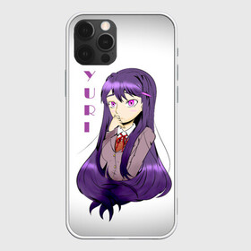 Чехол для iPhone 12 Pro Max с принтом Doki Doki YURI в Кировске, Силикон |  | anime | doki doki literature club | monika | natsuki | sayori | yuri | аниме | доки доки | доки доки литературный клуб | моника | нацуки | саёри | юри