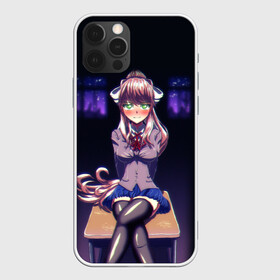 Чехол для iPhone 12 Pro Max с принтом МОНИКА в Кировске, Силикон |  | anime | doki doki literature club | monika | natsuki | sayori | yuri | аниме | доки доки | доки доки литературный клуб | моника | нацуки | саёри | юри