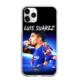 Чехол для iPhone 11 Pro матовый с принтом LUIS SUAREZ / ЛУИС СУАРЕС в Кировске, Силикон |  | barcelona | football | luis suarez | sport | uefa | барселона | луис суарес | спорт | уефа. | футбол