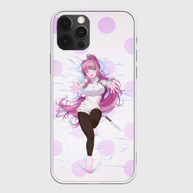 Чехол для iPhone 12 Pro Max с принтом Doki Doki | Monika | Моника в Кировске, Силикон |  | ahegao | club | doki | game | girl | girls | japan | literature | monika | natsuki | sayori | senpai | waifu | yuri | аниме | ахегао | вайфу | девушка | игра | манга | ми | мими | моника | нацуки | няшка | няшная | саери | семпай | сенпай | т