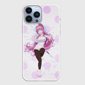 Чехол для iPhone 13 Pro Max с принтом Doki Doki | Monika | Моника в Кировске,  |  | ahegao | club | doki | game | girl | girls | japan | literature | monika | natsuki | sayori | senpai | waifu | yuri | аниме | ахегао | вайфу | девушка | игра | манга | ми | мими | моника | нацуки | няшка | няшная | саери | семпай | сенпай | т