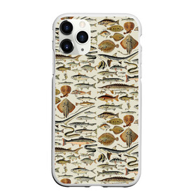Чехол для iPhone 11 Pro матовый с принтом рыбный паттерн в Кировске, Силикон |  | Тематика изображения на принте: ocean | sea | киты | море | морские мотивы | морской принт | морской фон | океан | паттерн | рыбы | текстуры