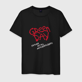 Мужская футболка хлопок с принтом Green Day Unicorn в Кировске, 100% хлопок | прямой крой, круглый вырез горловины, длина до линии бедер, слегка спущенное плечо. | Тематика изображения на принте: billie joe armstrong | green day | punk | rock | unicorn | билли джо | грин дей | панк | рок