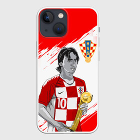 Чехол для iPhone 13 mini с принтом ЛУКА МОДРИЧ   LUKA MODRIC в Кировске,  |  | football | luka modric | real madrid. | sport | лука модрич | реал мадрид | сборная хорватии | спорт | футбол