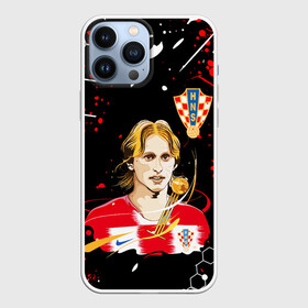 Чехол для iPhone 13 Pro Max с принтом ЛУКА МОДРИЧ   LUKA MODRIC в Кировске,  |  | football | luka modric | real madrid. | sport | лука модрич | реал мадрид | сборная хорватии | спорт | футбол