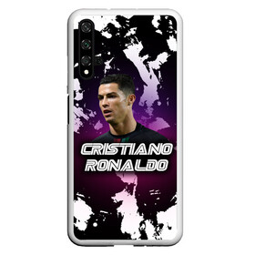 Чехол для Honor 20 с принтом Cristiano Ronaldo в Кировске, Силикон | Область печати: задняя сторона чехла, без боковых панелей | cristiano | cristiano ronaldo | ronaldo | криштиану роналду | криштиану роналду душ сантуш авейру | португалия | ювентус