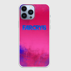 Чехол для iPhone 13 Pro Max с принтом Far Cry 6 в Кировске,  |  | far cry 6 | дым | игра | лого | надпись | частицы