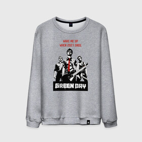 Мужской свитшот хлопок с принтом Green day: wake me up в Кировске, 100% хлопок |  | billie joe armstrong | green day | punk | rock | wake me up | билли джо | грин дей | панк | рок