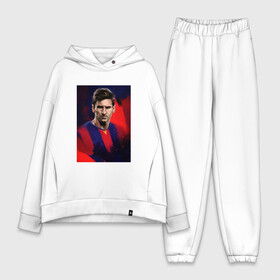 Женский костюм хлопок Oversize с принтом Messi   The Best в Кировске,  |  | argentina | barca | barcelona | football | lionel | messi | spain | sport | аргентина | барса | барселона | гол | золотой мяч | игрок | испания | камп ноу | лионель | месси | мяч | спорт | тренер | футбол | чемпион |