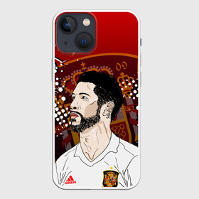 Чехол для iPhone 13 mini с принтом СЕРХИО РАМОС   СБОРНАЯ ИСПАНИИ в Кировске,  |  | football | real madrid | sergio ramos | sport | uefa | реал мадрид | сборная испании. | серхио рамос | спорт | уефа | футбол