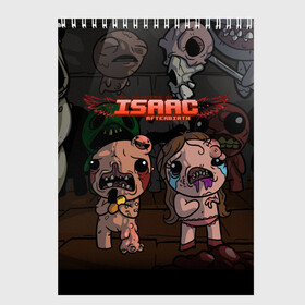 Скетчбук с принтом The Binding of Isaac | Жертвоприношение Исаака (Z) в Кировске, 100% бумага
 | 48 листов, плотность листов — 100 г/м2, плотность картонной обложки — 250 г/м2. Листы скреплены сверху удобной пружинной спиралью | binding isaac | binding of isaac | the binding of isaac | голос бога | жертвоприношение исаака | исаак | компьютерная игра | маленький исаак