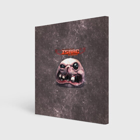 Холст квадратный с принтом The Binding of Isaac | ГОЛОВА (Z) в Кировске, 100% ПВХ |  | binding isaac | binding of isaac | the binding of isaac | голос бога | жертвоприношение исаака | исаак | компьютерная игра | маленький исаак