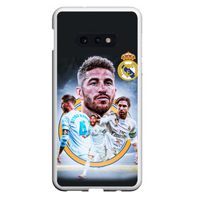 Чехол для Samsung S10E с принтом СЕРХИО РАМОС / SERGIO RAMOS в Кировске, Силикон | Область печати: задняя сторона чехла, без боковых панелей | Тематика изображения на принте: football | real madrid | sergio ramos | sport | uefa | реал мадрид | сборная испании. | серхио рамос | спорт | уефа | футбол