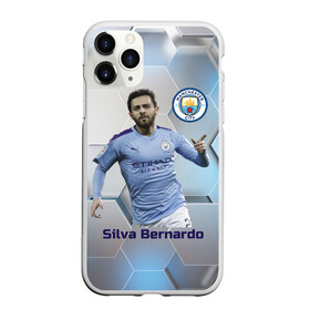 Чехол для iPhone 11 Pro матовый с принтом Silva Bernardo Манчестер Сити в Кировске, Силикон |  | manchester city | бернарду силва | манчестер сити | сборная португалии | футбол | футболист