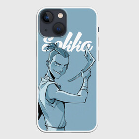 Чехол для iPhone 13 mini с принтом Sokka в Кировске,  |  | aang | appa | avatar | avatar the last airbender | azula | iroh | katara | momo | sokka | toph | zuko | аанг | аватар | аватар легенда об аанге | азула | дядя айро | зуко | катара | сокка | тоф