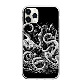 Чехол для iPhone 11 Pro Max матовый с принтом Кракен Монстр в Кировске, Силикон |  | animal | beast | kraken | monster | ocean | octopus | sea | ship | water | вода | животные | звери | корабль | кракен | монстр | море | океан | осьминог | рыбы | щупальца