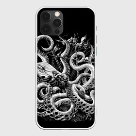 Чехол для iPhone 12 Pro Max с принтом Кракен Монстр в Кировске, Силикон |  | animal | beast | kraken | monster | ocean | octopus | sea | ship | water | вода | животные | звери | корабль | кракен | монстр | море | океан | осьминог | рыбы | щупальца