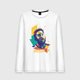 Мужской лонгслив хлопок с принтом Color Messi в Кировске, 100% хлопок |  | argentina | barca | barcelona | football | lionel | messi | spain | sport | аргентина | барса | барселона | гол | золотой мяч | игрок | испания | камп ноу | лионель | месси | мяч | спорт | тренер | футбол | чемпион |