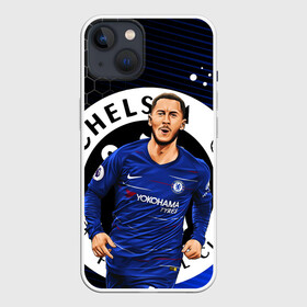 Чехол для iPhone 13 с принтом ЭДЕН АЗАР   CHELSEA   ЧЕЛСИ в Кировске,  |  | chelsea | eden michael hazard | football | real madrid | sport | uefa | реал мадрид | сборная бельгии. | спорт | уефа | футбол | хазард | челси | эден азар