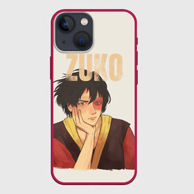 Чехол для iPhone 13 mini с принтом Zuko в Кировске,  |  | aang | appa | avatar | avatar the last airbender | azula | iroh | katara | momo | sokka | toph | zuko | аанг | аватар | аватар легенда об аанге | азула | дядя айро | зуко | катара | сокка | тоф