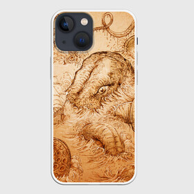 Чехол для iPhone 13 mini с принтом Кракен в Кировске,  |  | Тематика изображения на принте: кракен | морское чудовище