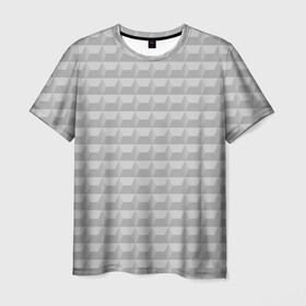 Мужская футболка 3D с принтом Советский забор в Кировске, 100% полиэфир | прямой крой, круглый вырез горловины, длина до линии бедер | Тематика изображения на принте: архитектура | бетон | брутализм | геометрия | забор | застройка | ссср | урбанист