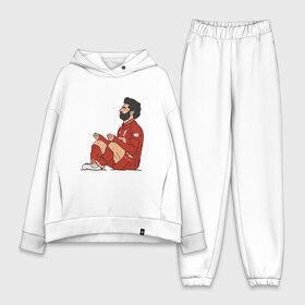 Женский костюм хлопок Oversize с принтом Salah   Liverpool в Кировске,  |  | england | football | liverpool | salah | sport | англия | гол | египет | клопп | кубок | ливерпуль | мохамед | мяч | салах | спорт | футбол | футболист | чемпион | чемпионат