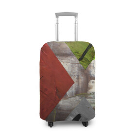 Чехол для чемодана 3D с принтом Art Abstraction в Кировске, 86% полиэфир, 14% спандекс | двустороннее нанесение принта, прорези для ручек и колес | abstraction | art | canvas | paints | splashes