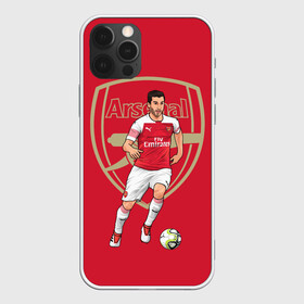 Чехол для iPhone 12 Pro Max с принтом Генрих Мхитарян в Кировске, Силикон |  | fc arsenal | henrikh mkhitaryan | генрих мхитарян | фк арсенал | футбол | футболист