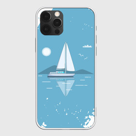 Чехол для iPhone 12 Pro Max с принтом ОДИНОКИЙ ПАРУСНИК | SAILBOAT (Z) в Кировске, Силикон |  | boat | sailboat | ship | ships | бумага | кораблик | кораблики | корабль | красный парус | лодка | лодочка на белом | мореход | одинокая лодка | оригами | парус | парусник | судно | яхта