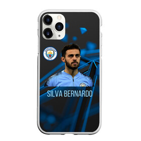 Чехол для iPhone 11 Pro матовый с принтом Silva Bernardo Манчестер Сити в Кировске, Силикон |  | manchester city | бернарду силва | манчестер сити | сборная португалии | футбол | футболист