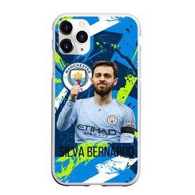 Чехол для iPhone 11 Pro матовый с принтом Silva Bernardo Манчестер Сити в Кировске, Силикон |  | manchester city | бернарду силва | манчестер сити | сборная португалии | футбол | футболист