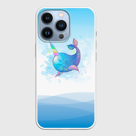 Чехол для iPhone 13 Pro с принтом Дельфин единорог в Кировске,  |  | cute | dolphin | unicorn | два дельфина | дельфин | дельфин в море | дельфинами | единорог | милый | мир | подводный