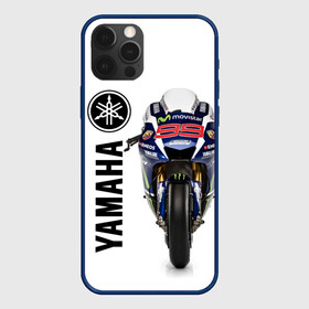 Чехол для iPhone 12 Pro с принтом YAMAHA [002] в Кировске, силикон | область печати: задняя сторона чехла, без боковых панелей | moto | yamaha | мотоцикл | ямана | ямаха