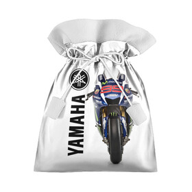 Подарочный 3D мешок с принтом YAMAHA [002] в Кировске, 100% полиэстер | Размер: 29*39 см | moto | yamaha | мотоцикл | ямана | ямаха
