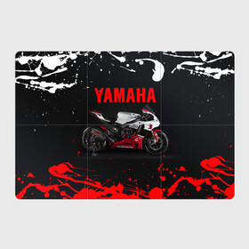 Магнитный плакат 3Х2 с принтом YAMAHA [004] в Кировске, Полимерный материал с магнитным слоем | 6 деталей размером 9*9 см | moto | yamaha | мотоцикл | ямана | ямаха