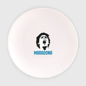 Тарелка с принтом Maradona Scream в Кировске, фарфор | диаметр - 210 мм
диаметр для нанесения принта - 120 мм | argentina | maradona | messi | sport | аргентина | гол | диего | марадона | месси | мяч | рука бога | спорт | футбол | чемпион