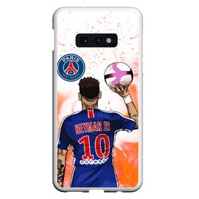 Чехол для Samsung S10E с принтом НЕЙМАР / NEYMAR / ПСЖ в Кировске, Силикон | Область печати: задняя сторона чехла, без боковых панелей | football | neymar | paris saint germain football club | sport | uefa | неймар | неймар да силва сантос жуниор | пари сен жермен | псж | сборная бразилии | спорт | уефа. | футбол