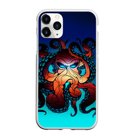 Чехол для iPhone 11 Pro матовый с принтом Кракен | Octopus в Кировске, Силикон |  | animal | beast | kraken | monster | ocean | octopus | sea | water | waves | вода | волны | животные | звери | кракен | монстр | море | океан | осьминог | рыбы | щупальца