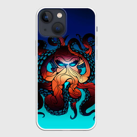 Чехол для iPhone 13 mini с принтом Кракен | Octopus в Кировске,  |  | animal | beast | kraken | monster | ocean | octopus | sea | water | waves | вода | волны | животные | звери | кракен | монстр | море | океан | осьминог | рыбы | щупальца