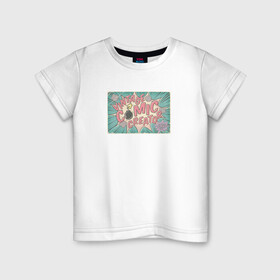 Детская футболка хлопок с принтом Ретро в Кировске, 100% хлопок | круглый вырез горловины, полуприлегающий силуэт, длина до линии бедер | винтаж | винтажная | винтажная надпись | винтажный принт | ретро | старина | старый плакат