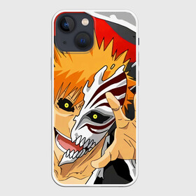 Чехол для iPhone 13 mini с принтом Bleach, Ичиго Куросаки в Кировске,  |  | bleach | hollow | ichigo | аниме | блич | ичиго куросаки | манга | маска | пустой